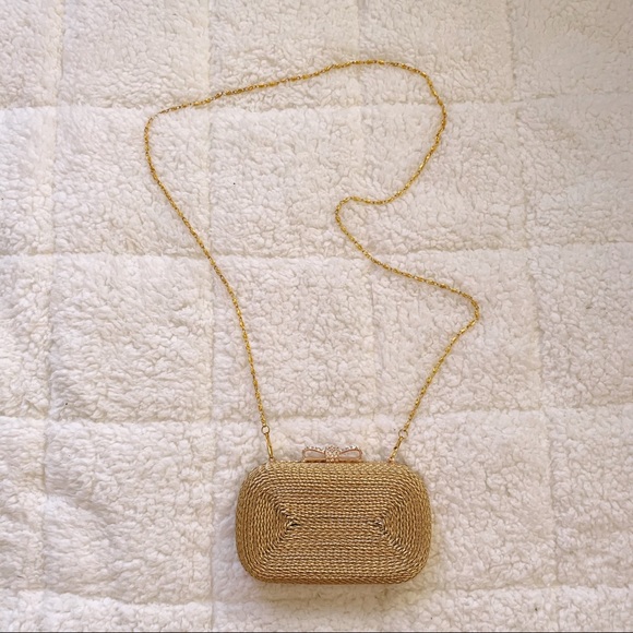 Gold Mini Clutch/Purse - Picture 5 of 5